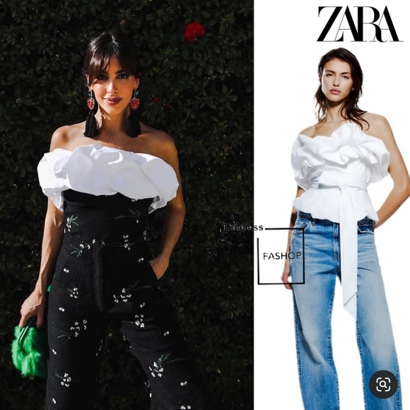 Zara Tops - Zara Poplin Shirt